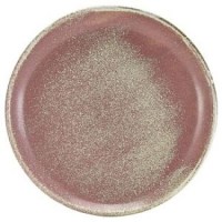 Rose Pink Rustic Coupe Plate